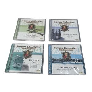 Mozart Collection 100 Masterpieces 4 CD Set Laserlight Digital Classical Music